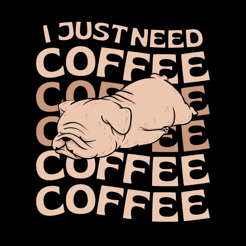 Bulldog Coffee Cafe kawaii