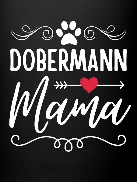 Dobermann Mama Dobermann Amoureux