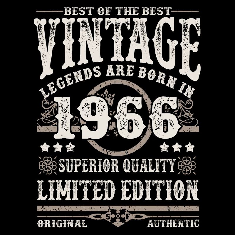 Legends are born in 1966