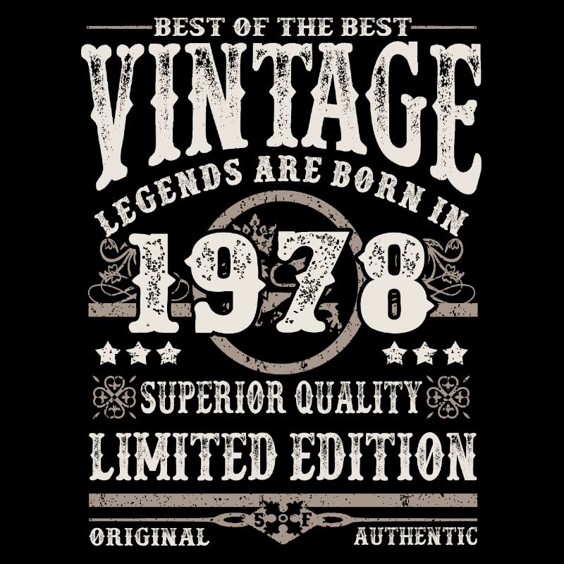 Legenden werden 1978 geboren