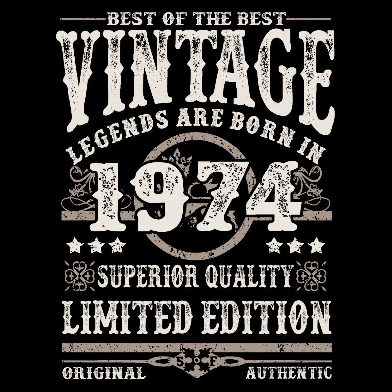 Legenden werden 1974 geboren