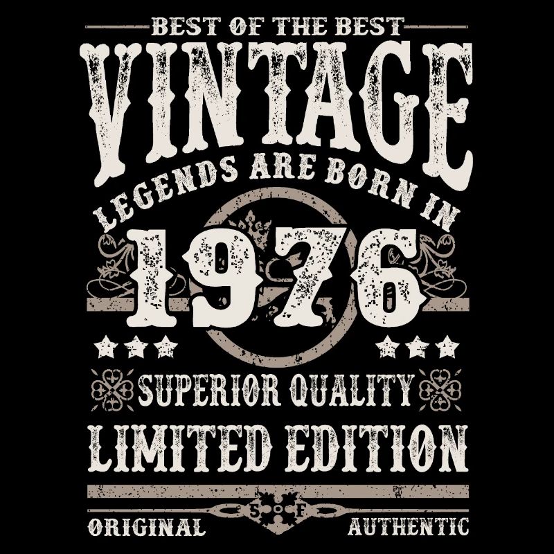 Legenden werden 1976 geboren