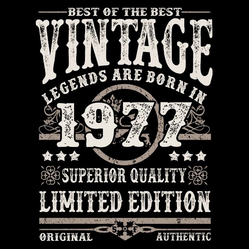 Legenden werden 1977 geboren