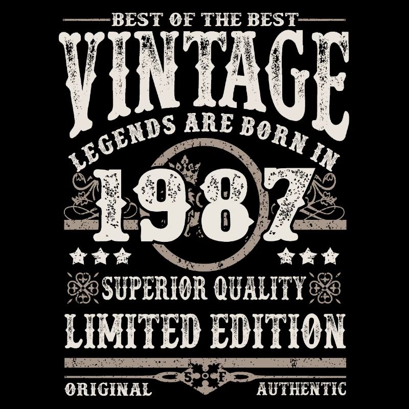 Legenden werden 1987 geboren