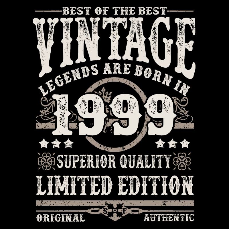 Legends are born in 1999