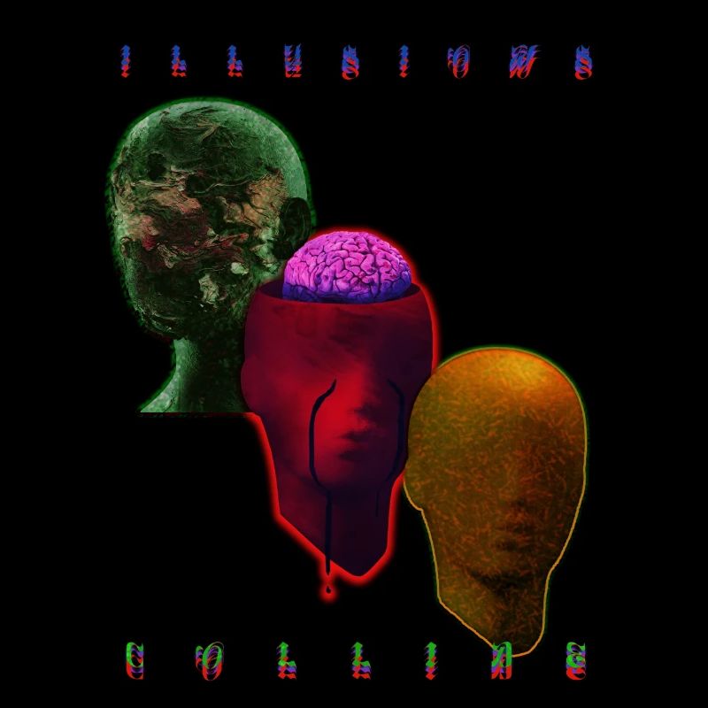 Illusions Collide: 3 têtes Graphique