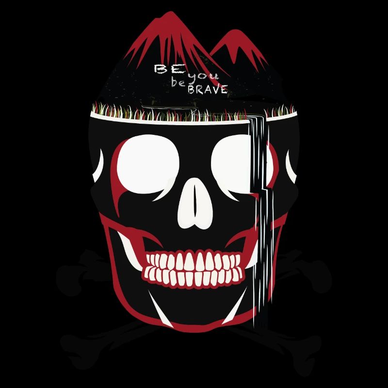 Skull red Wateerfall