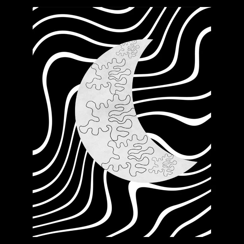 The moon