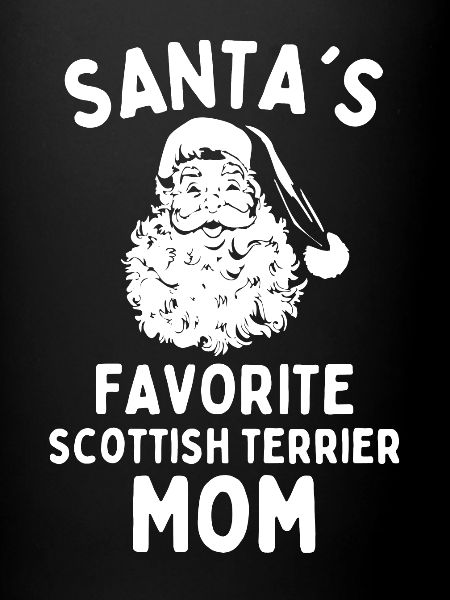 Noël scottish terrier maman
