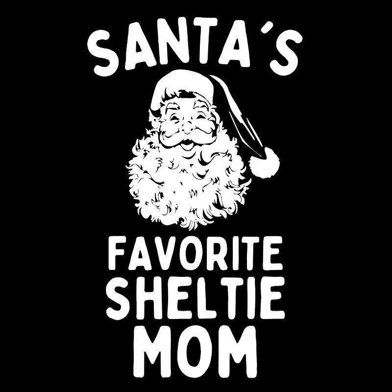 Sheltie de Noël maman Sheltie préférée du Père Noël