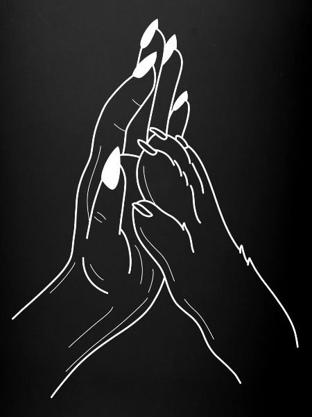 Hand Pfote Highfive