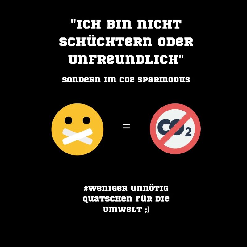 CO2 Sparmodus schwarz