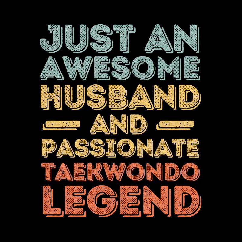 Husband Taekwondo retro