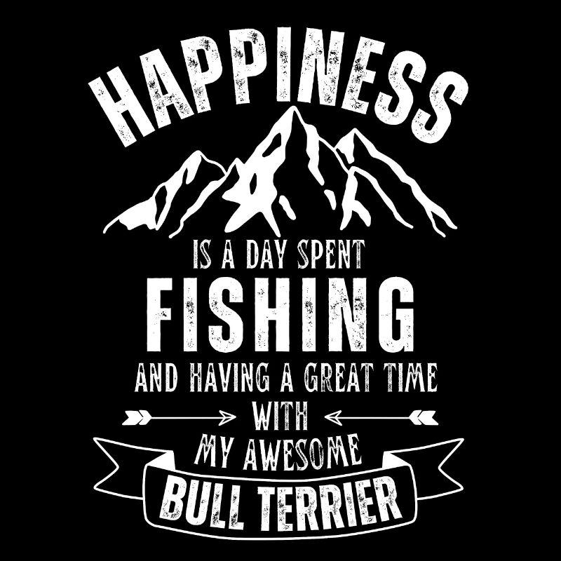 Pêche et Bull Terriers