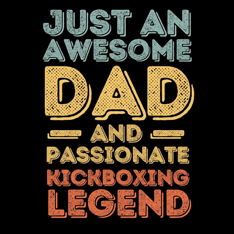 Dad kickboxing retro