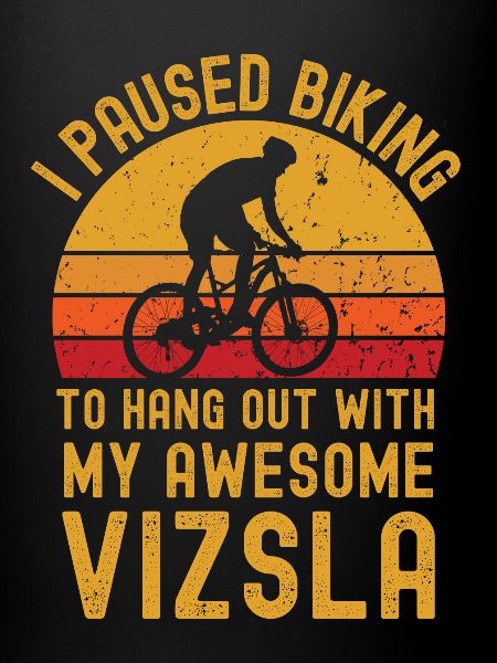 Cyclisme et Vizsla