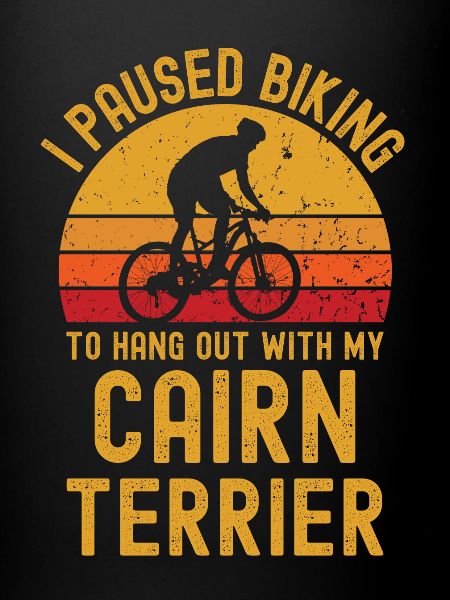 Cyclisme et Cairn Terrier