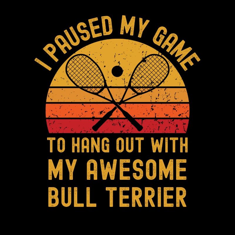 Squash und Bullterrier