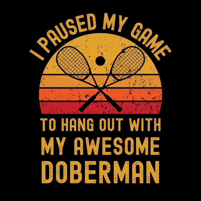 Squash und Dobermann