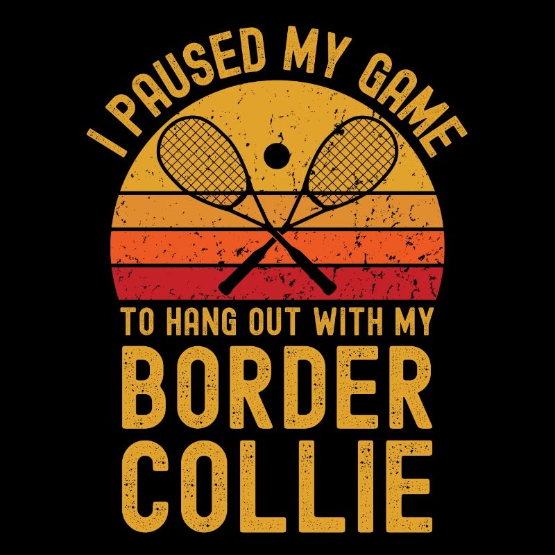 Courge et Border Collie