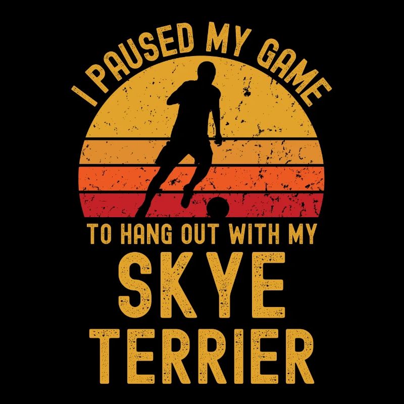 Football et Skye Terriers