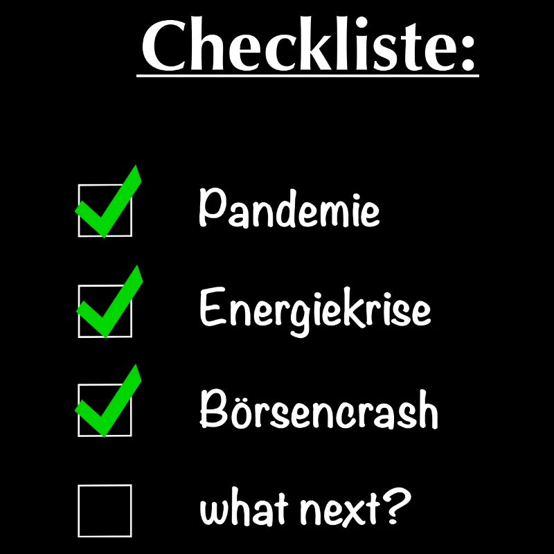 Checkliste what next? MEME