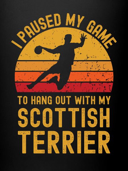 Handball et Scottish-Terrier