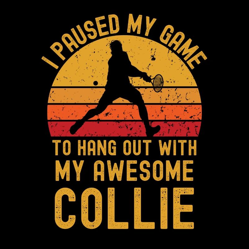Tennis und Collie