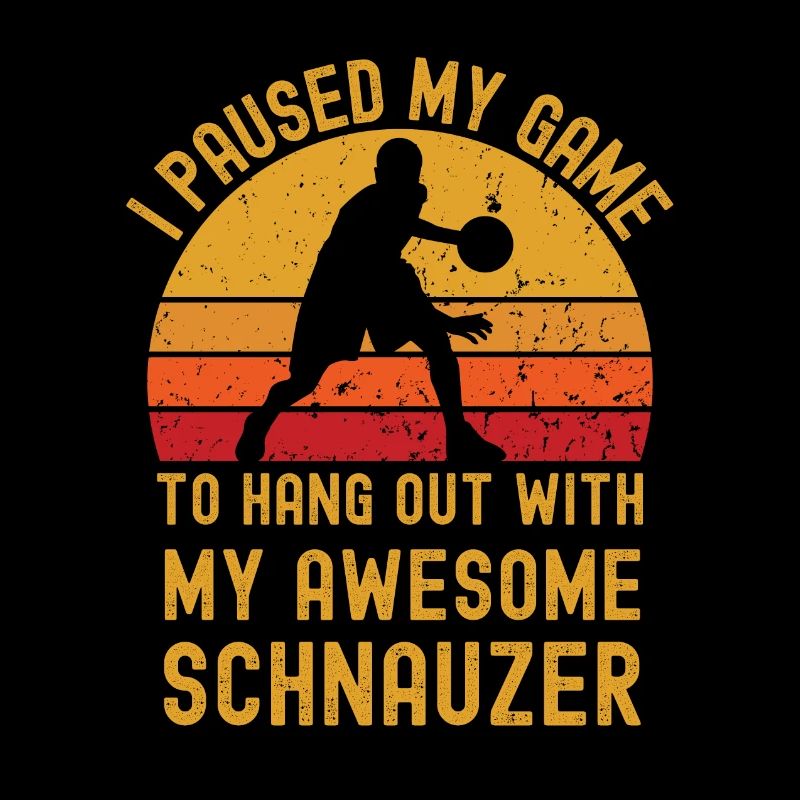 Basketball et Schnauzer