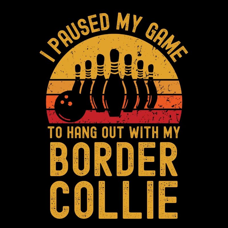 Bowling et border collie