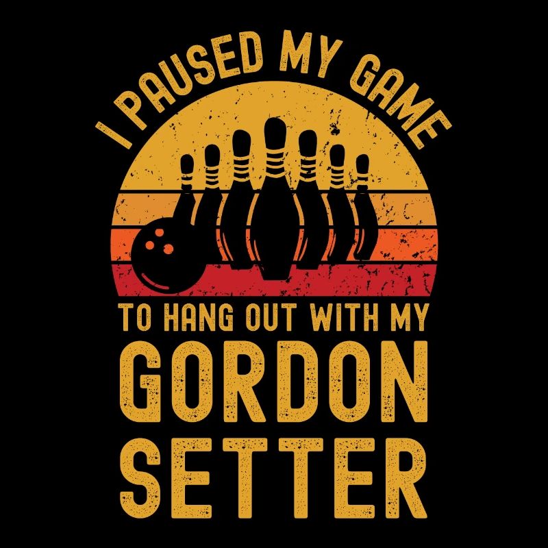 Bowling et Gordon-Setter