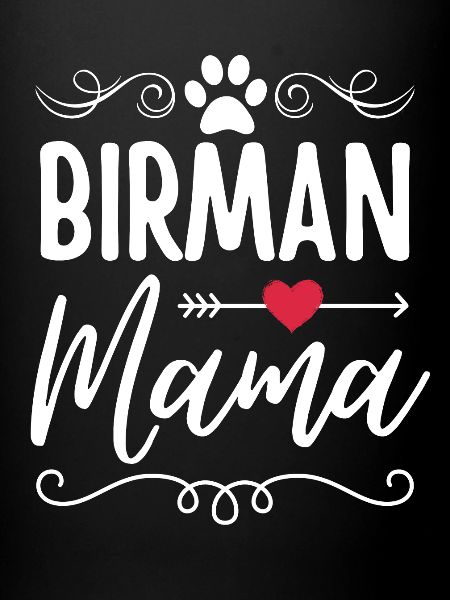 Maman chat birman