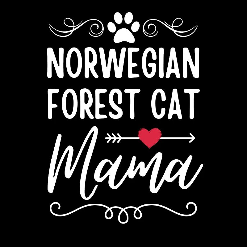Chat des forêts norvégiennes Maman
