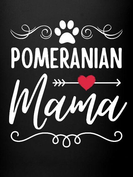 Maman de Poméranie