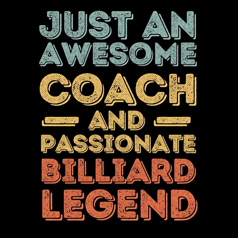 Trainer Billard retro