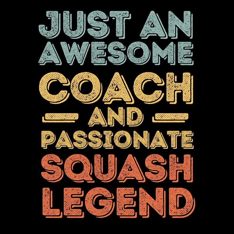 Entraîneur Squash rétro