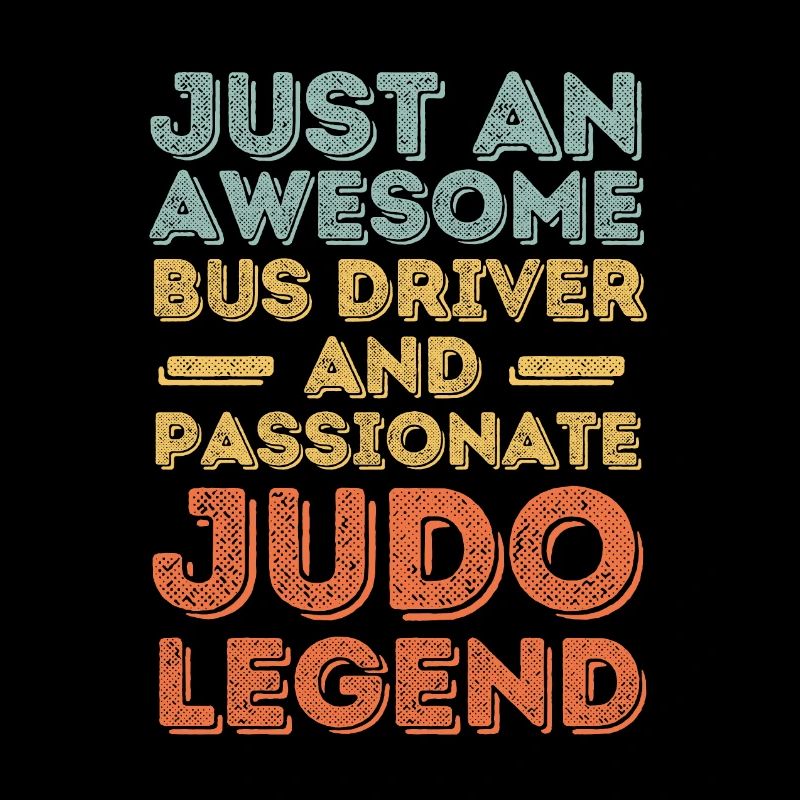 Bus driver Judo retro