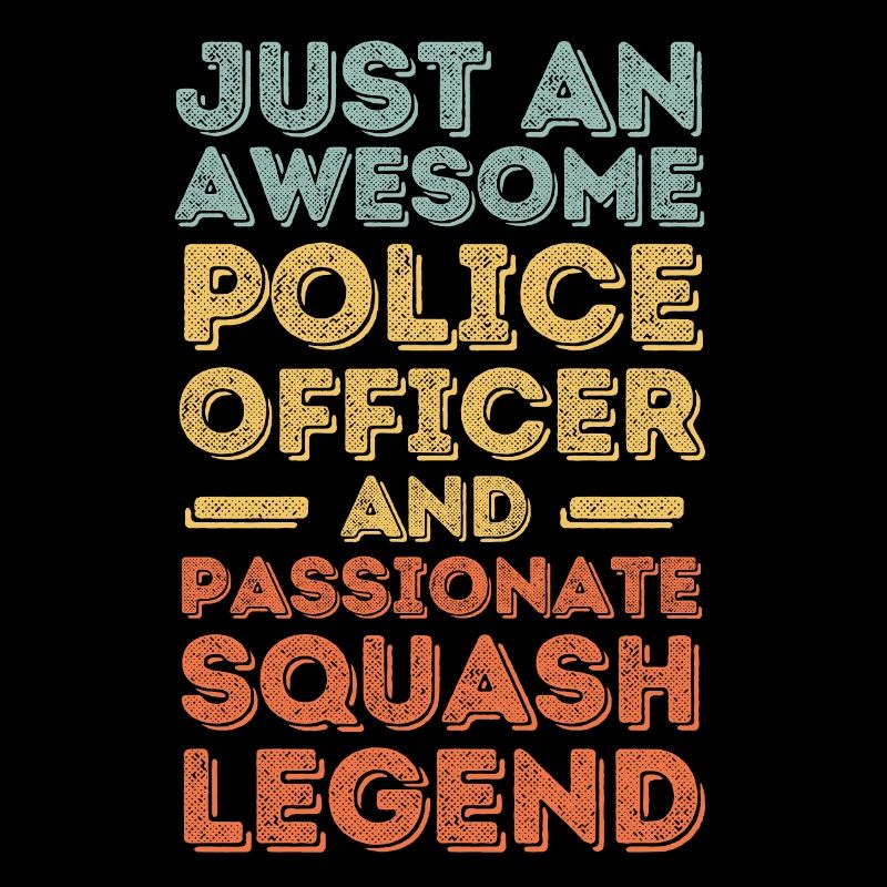 Policeman Squash retro
