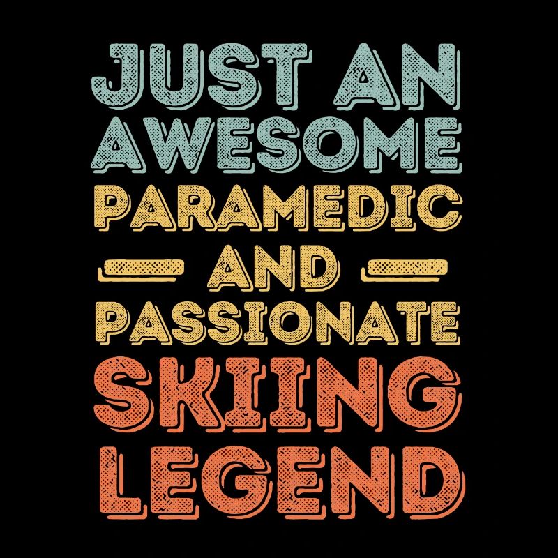 Paramedic Ski rétro