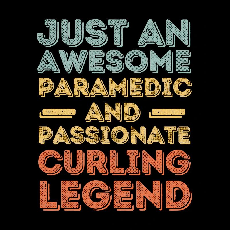 Paramedic Curling retro