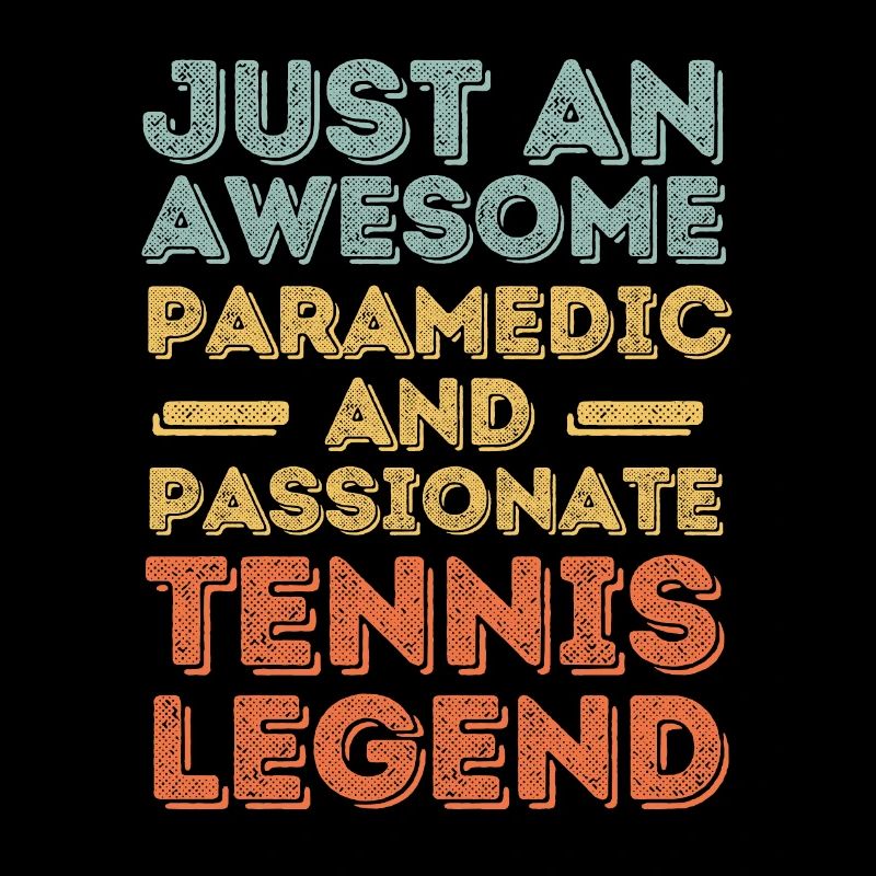 Paramedic Tennis rétro