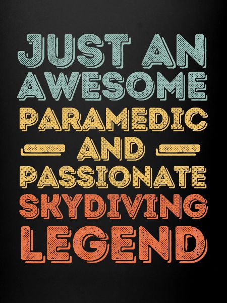 Paramédical parachutisme rétro