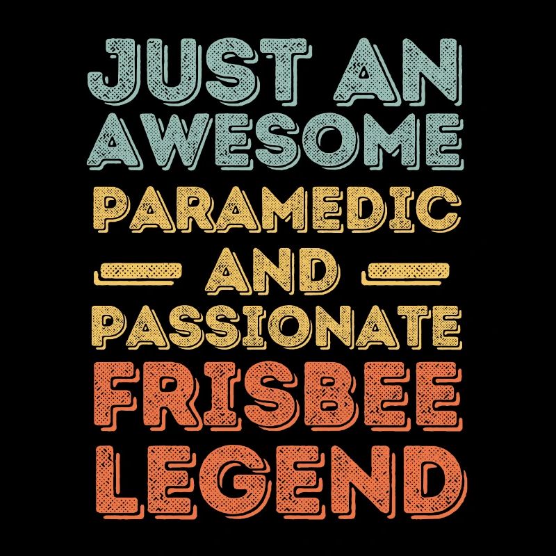 Paramedic Frisbee rétro