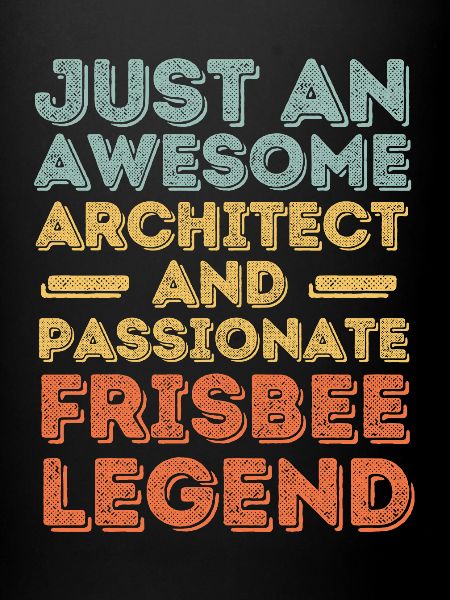 Architecte Frisbee rétro