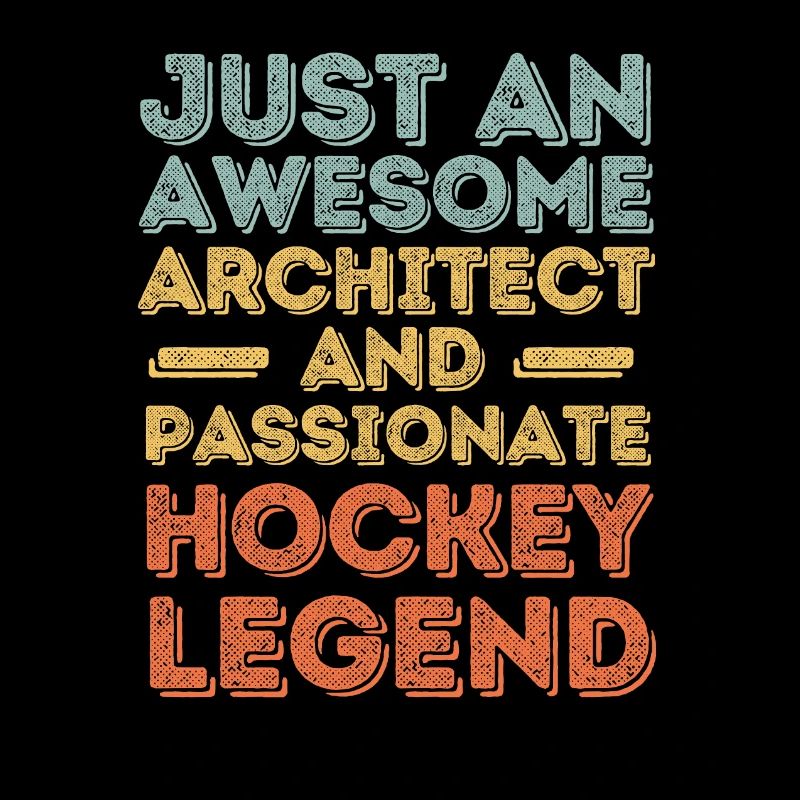 Architecte Hockey rétro