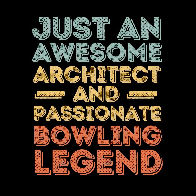 Architecte Bowling rétro