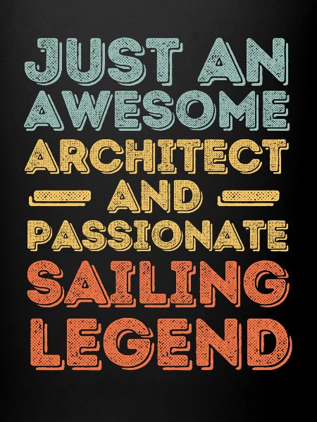 Architect sailing retro