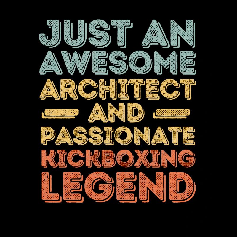 Architecte Kickboxing rétro