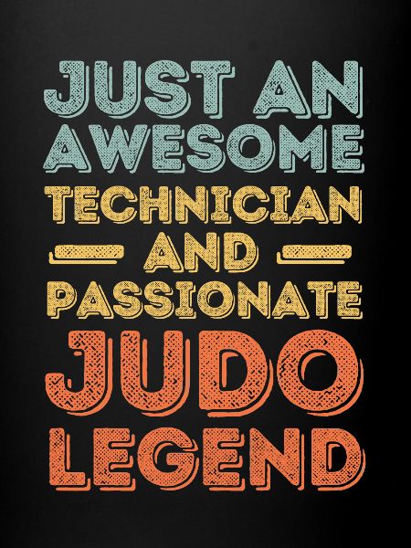 Technicien Judo rétro