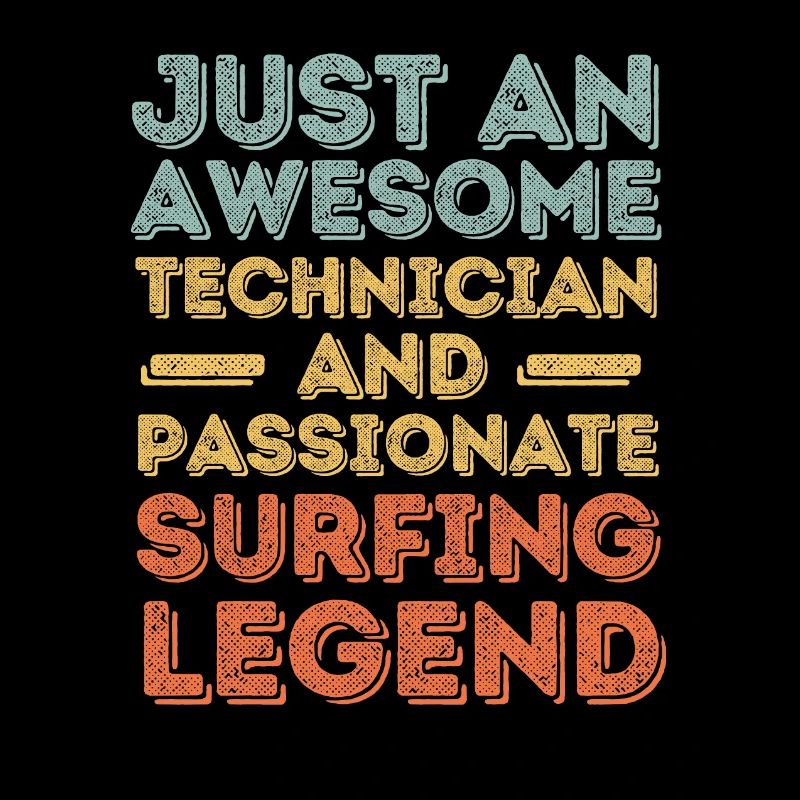 Technicien Surf rétro